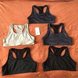 Old Navy sports bras size YLG. No padding.